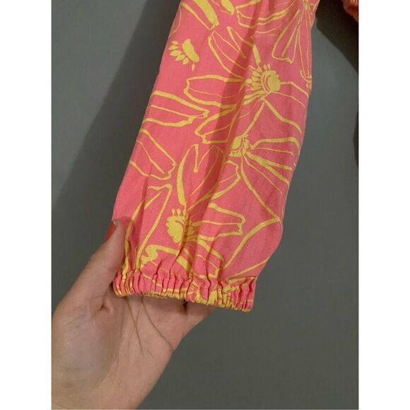 Universal Thread Ballon Long Sleeve Mini A Line Dress Waist Cutout M NWT - Picture 7 of 11